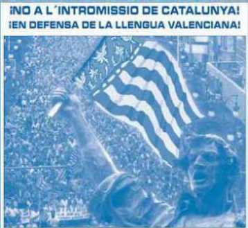 La derecha valenciana se moviliza en defensa del valenciano.